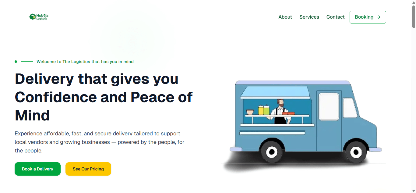 Hub9ja Logistics - Lagos Delivery & Dispatch Platform