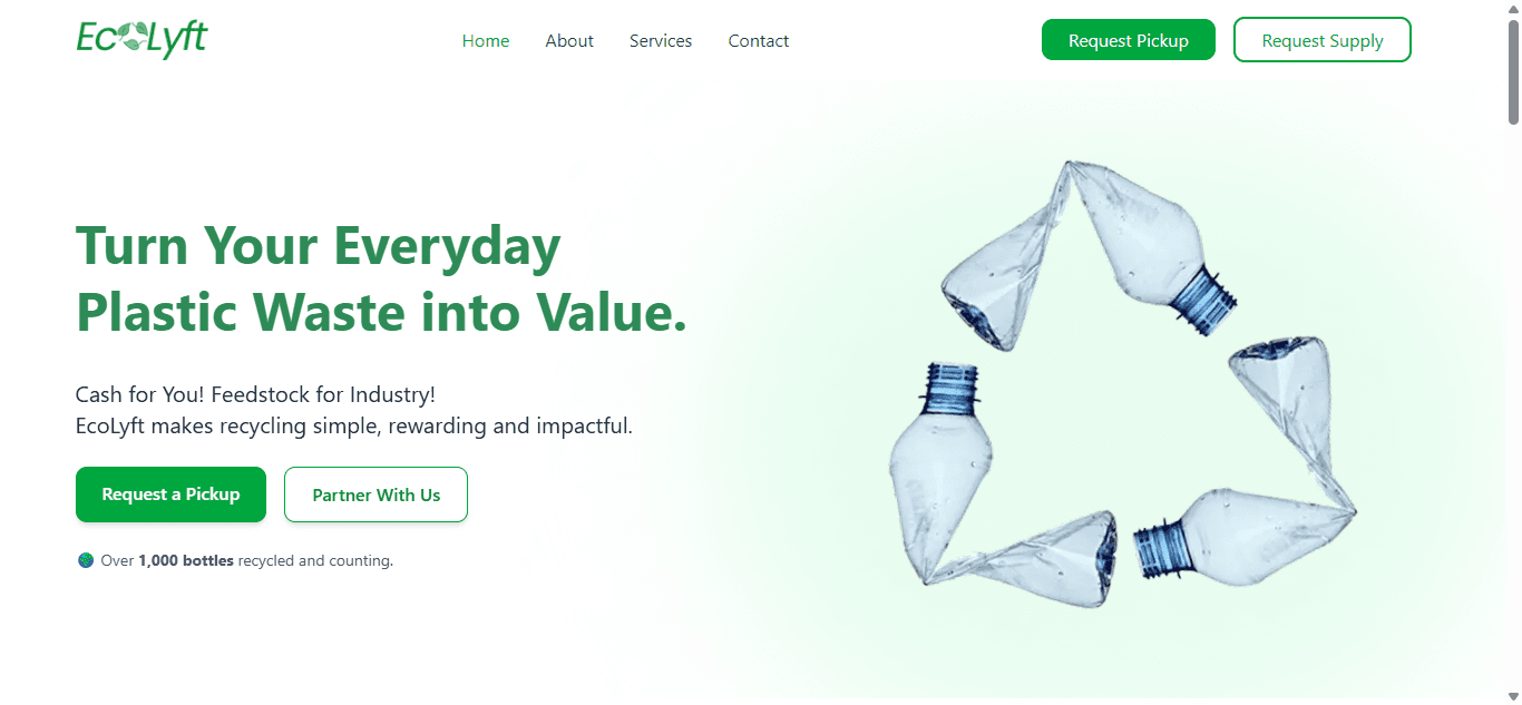 Ecolyft Web Development Project